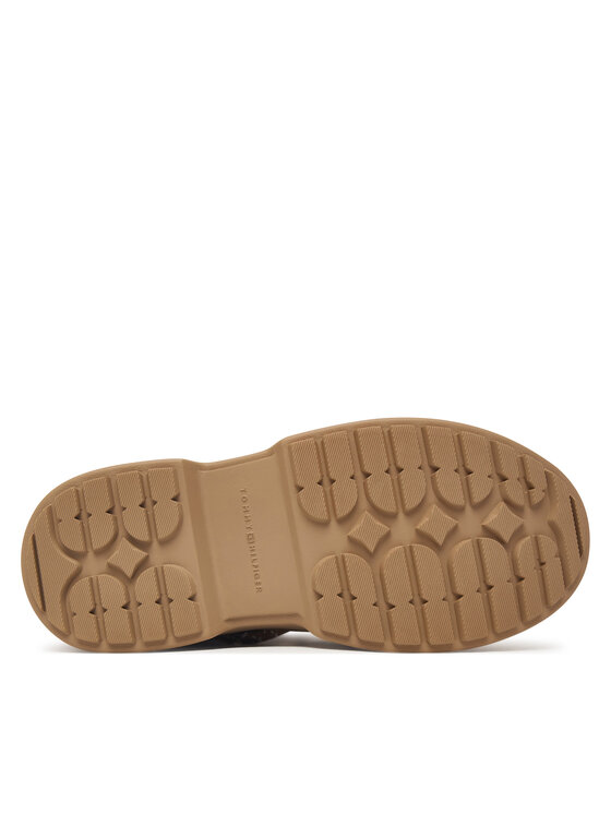 Tommy Hilfiger Hótaposó Tommy Hilfiger Lace-Up Water Resist Snow Boot FW0FW09546 Bézs