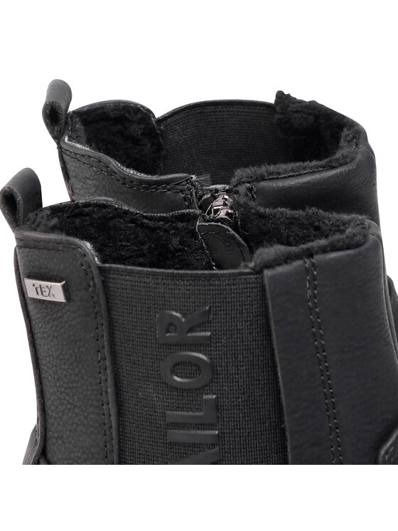 Tom Tailor Botine Tom Tailor 9091009 Negru