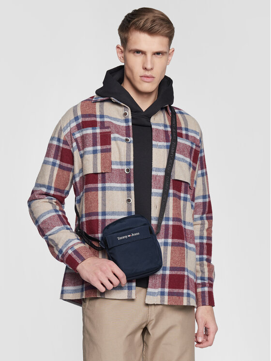Tommy Jeans Somiņa Tommy Jeans Tjm Essential Reporter AM0AM08645 Tumši zils