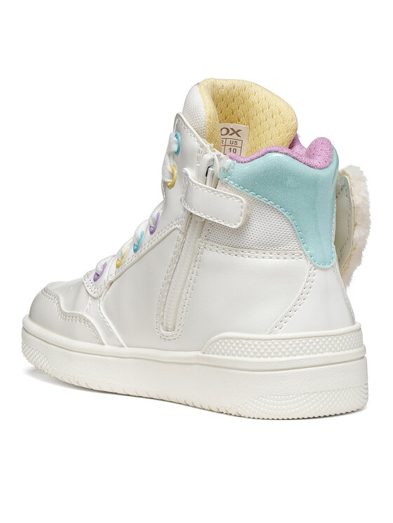 Geox Sportcipők Geox J Washiba Girl J66HXA 0NFKN C0761 S Fehér