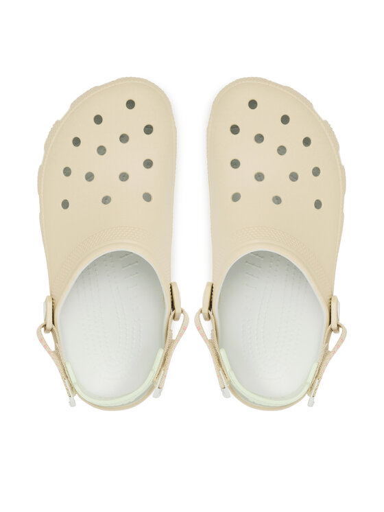 Crocs Шльопанці Crocs Classic Turbo Clog 211287 Бежевий