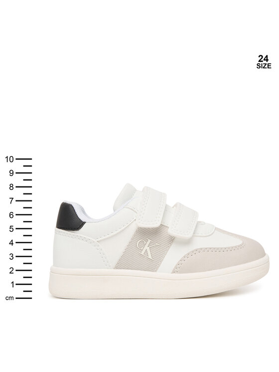 Calvin Klein Sneakers Calvin Klein Low Cut Velcro V1X9-83277-1269 M Alb