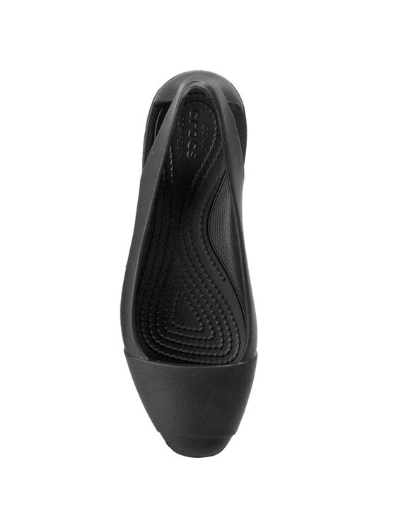 Crocs Balerinke Crocs Sienna Flat W 202811 Črna