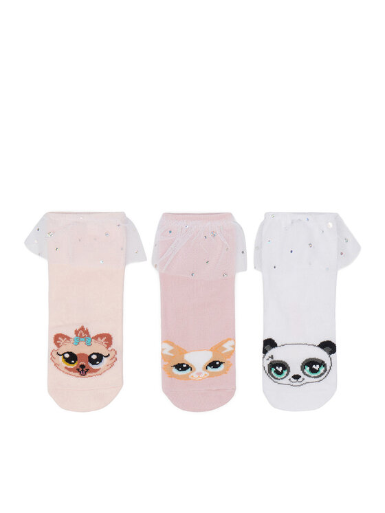 LITTLEST PET SHOP Довгі шкарпетки LITTLEST PET SHOP CEO-ACCCS-SS26-303LPS(3-PACK) Кольоровий