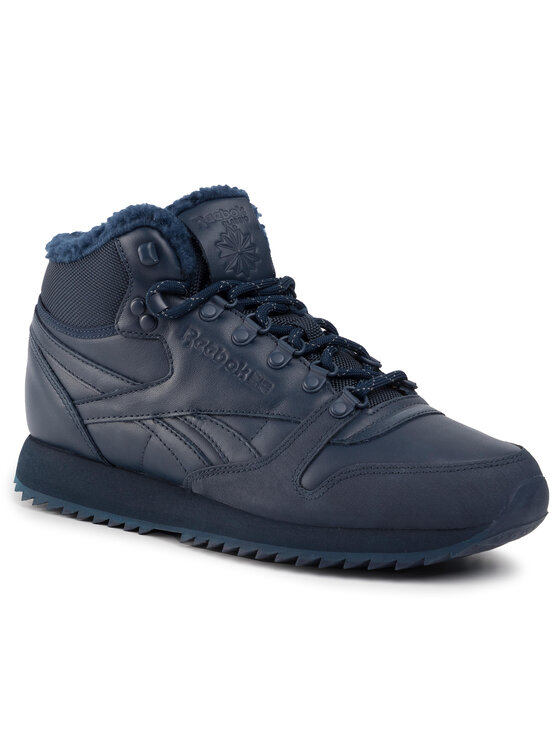 Reebok Sneakers Reebok Cl Lthr Mid Ripple Mu FU9130 Blu scuro