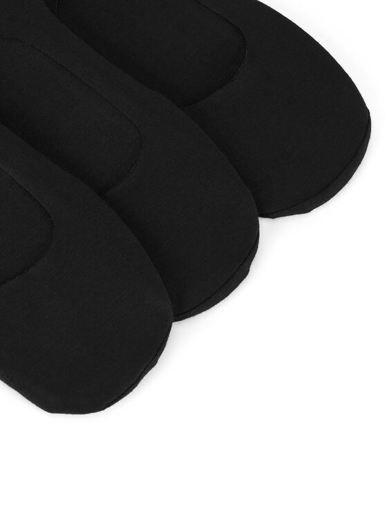 Jenny Fairy Členkové ponožky Jenny Fairy AS-LCN-001-AW24 (3-PACK) Čierna