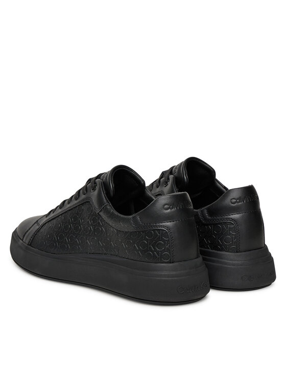 Calvin Klein Sneakersy Calvin Klein Chunky Low Top Lace Up Mono HM0HM01970 Czarny