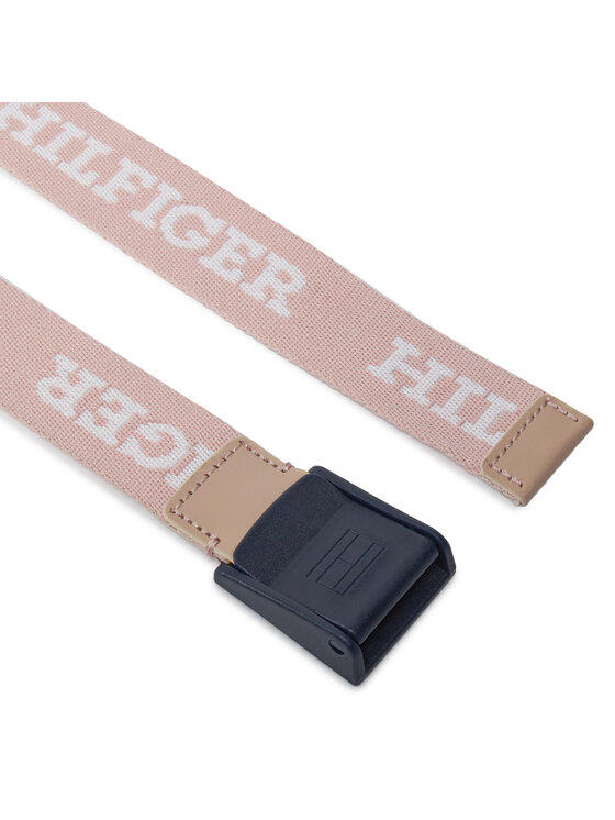 Tommy Hilfiger Detský opasok Tommy Hilfiger Webbing Belt AU0AU01854 Ružová