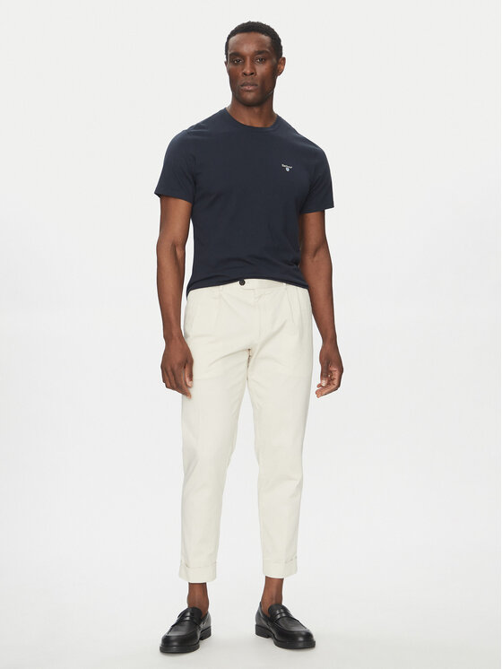 Barbour Barbour T-Shirt Tartan MTS0670NY31 Σκούρο μπλε Tailored Fit