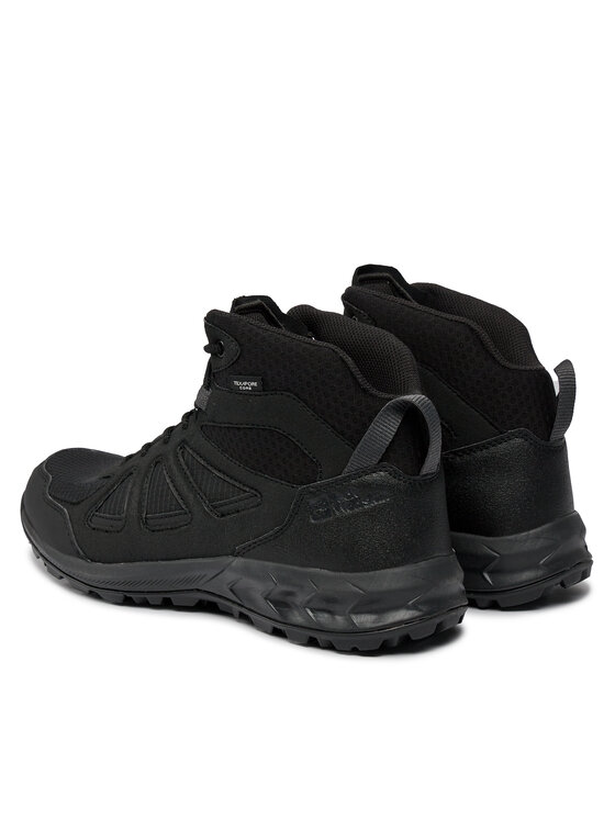 Jack Wolfskin Трекінгові черевики Jack Wolfskin Woodland 2 Texapore Mid M 4051261 Чорний