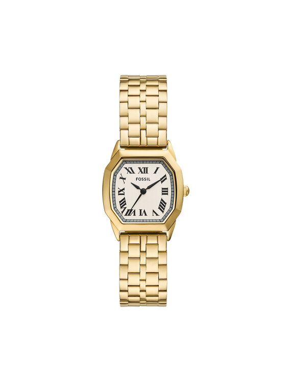 Fossil Pulkstenis Fossil Harlow ES5361 Zelta