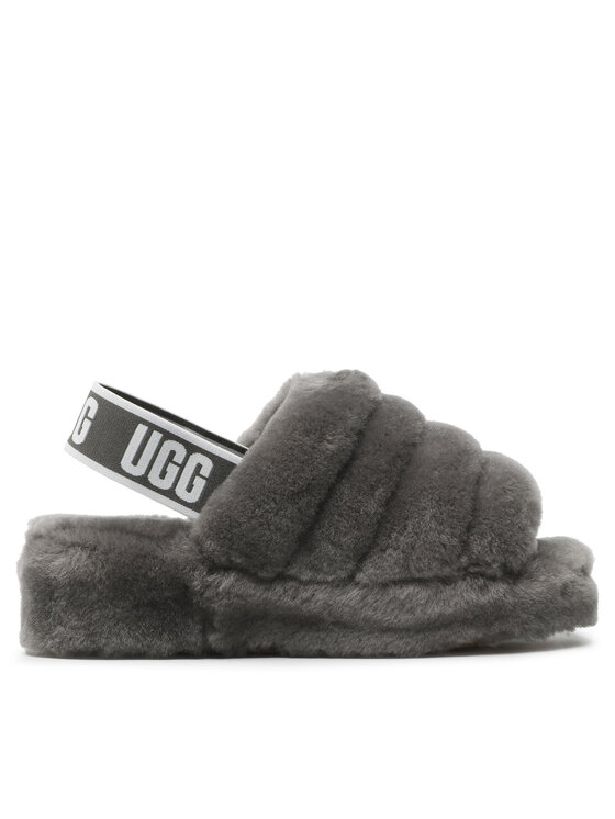 Ugg Тапочки Ugg W Fluff Yeah Slide 1095119 Сірий