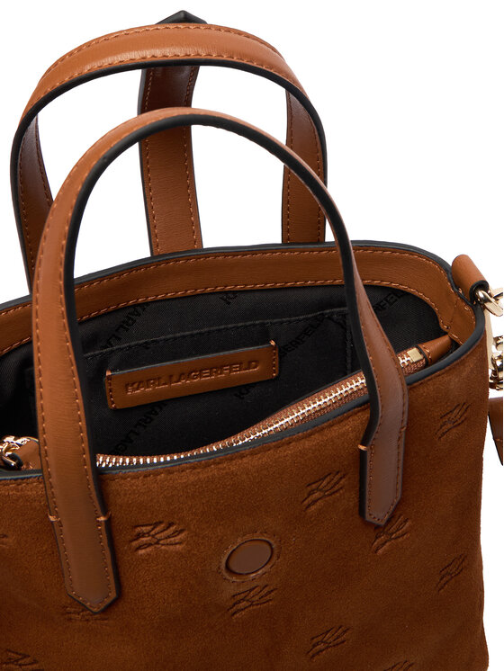 KARL LAGERFELD Rankinė KARL LAGERFELD B1W30104 Ruda