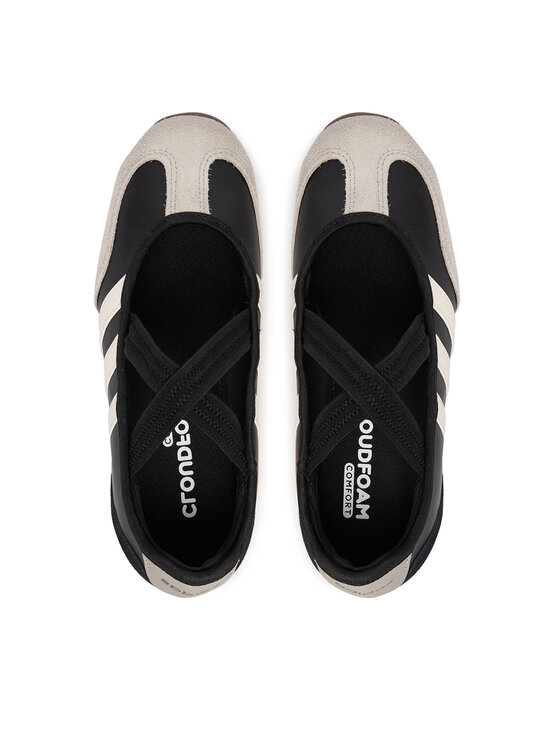 adidas Балетки adidas Barreda Mary Jane HQ7401 Чорний