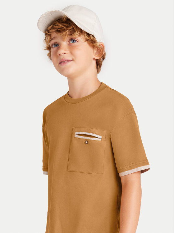 Mayoral Mayoral Футболка 6004 Коричневий Regular Fit