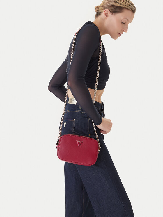 Guess Kabelka Guess Noelle II HWZG96 72140 Červená