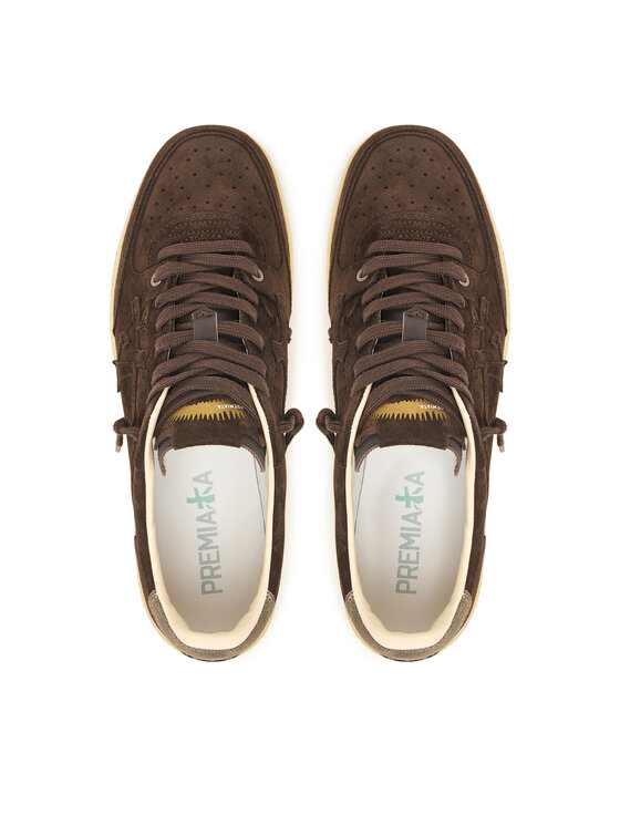 Premiata Сникърси Premiata Bsktclay Bskt Var 8446 Тъмнокафяв