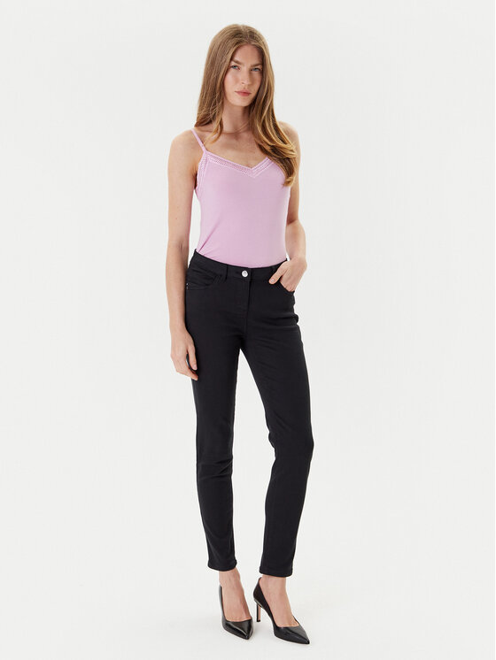 Morgan Morgan Top 192-BARBA.N Rosa Slim Fit