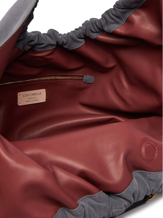 Coccinelle Τσάντα Coccinelle U5F Coccinellesmash Suede Bim E1 U5F 11 01 01 Γκρι