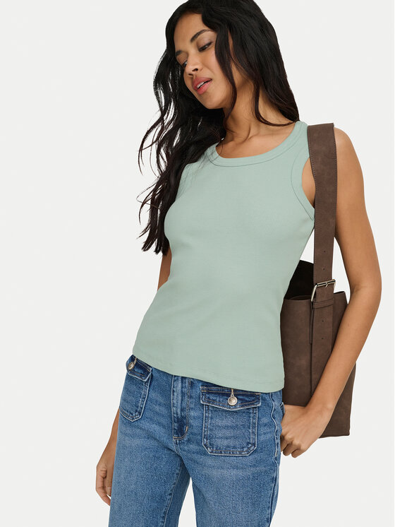 ONLY ONLY Top Val 2-Way 15371705 Verde Slim Fit