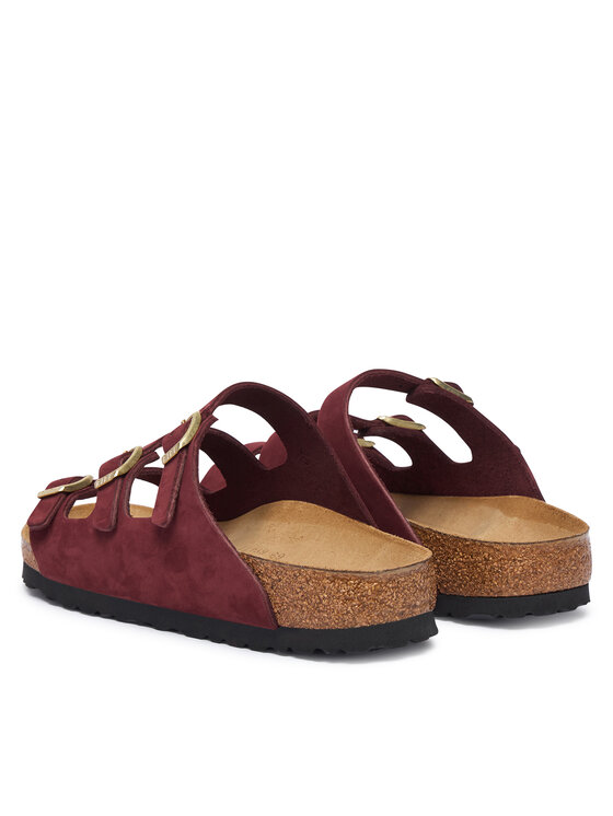 Birkenstock Шльопанці Birkenstock Florida 1033172 Бордовий