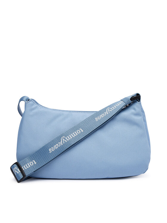 Tommy Jeans Torbica Tommy Jeans Tjw Ess Daily Shoulder Bag AW0AW18768 Svijetlo plava