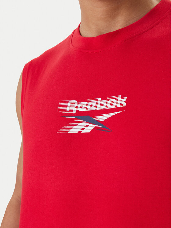 Reebok Reebok Camiseta sin mangas Bradshaw RK25560CCM Rojo Regular Fit