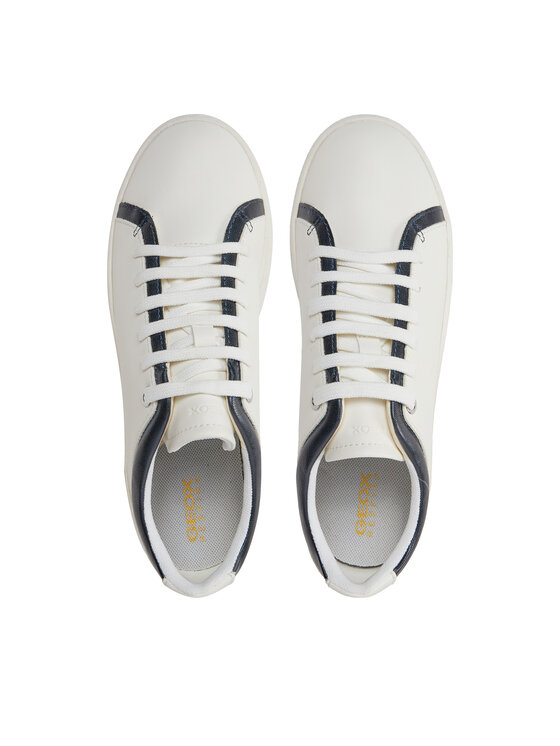 Geox Sneakersy Geox D Skyely D36QXA 054AJ C1R4B Biela