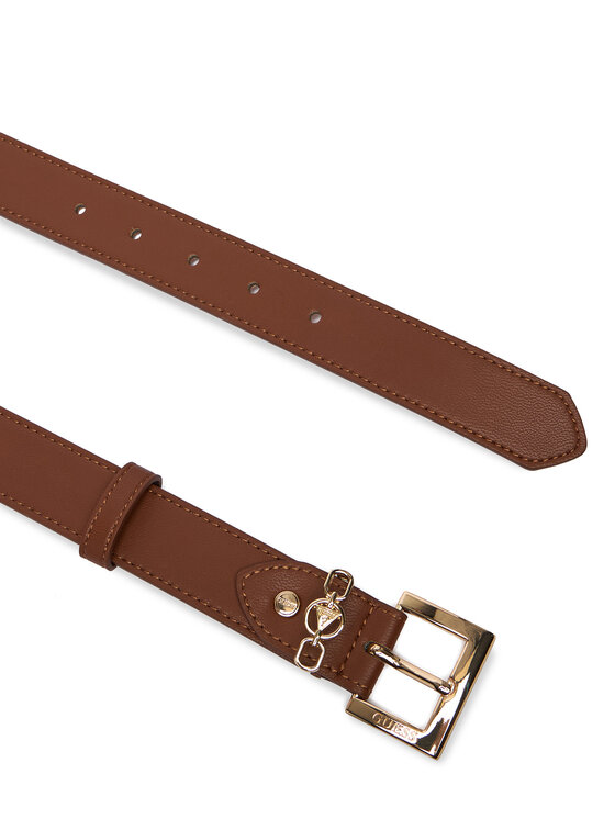 Guess Dámský pásek Guess BW9293 P5430 Hnědá