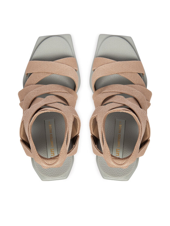 United Nude Босоніжки United Nude Boulder Bondage 1089493205 Бежевий