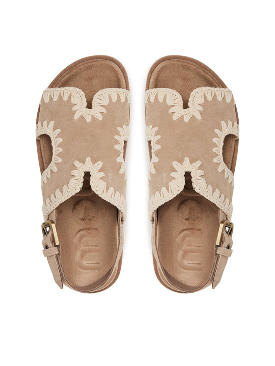 Mou Sandały Mou Low sandal MU.SW631006A Różowy