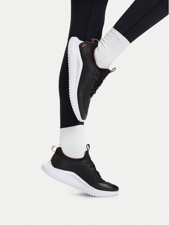 Calvin Klein Jeans Sportcipők Calvin Klein Jeans Eva Runner Laceup Sock Mat Mix YW0YW02064 Fekete