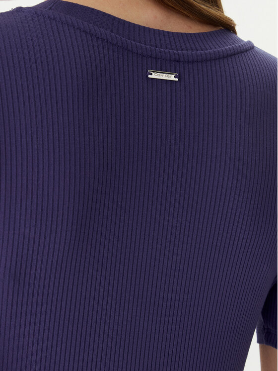 Calvin Klein Calvin Klein Camiseta LV044D246G Violeta Slim Fit