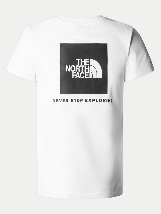 The North Face The North Face Majica Redbox NF0A87NM Bela Regular Fit