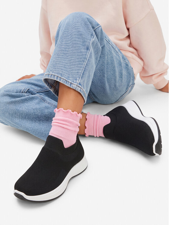 DeeZee Sneakersy DeeZee CEO-CM241227-1 Čierna