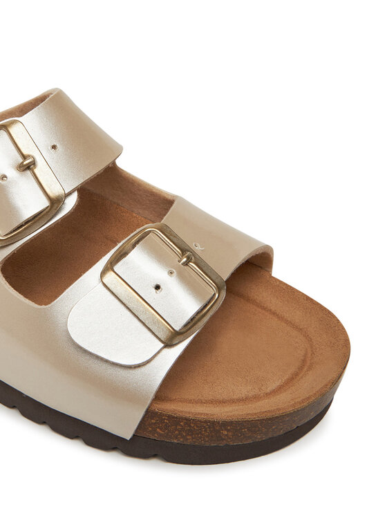 Grünland Šľapky Grünland Hola CB0745 Strieborná