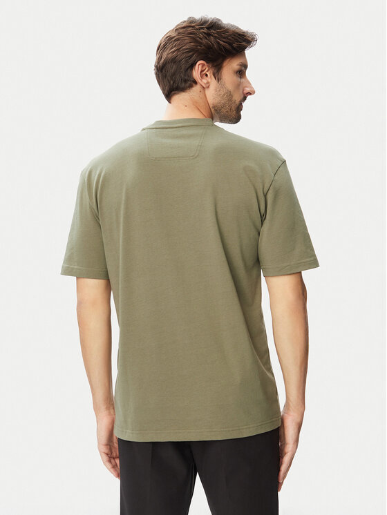 BOSS BOSS Camiseta Tee 10 50519368 Caqui Relaxed Fit