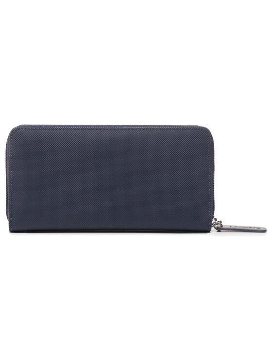 Lacoste Peněženka Lacoste L Zip Wallet NF2900PO Tmavomodrá