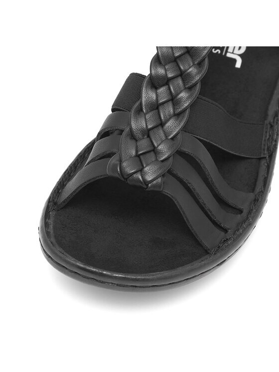 Rieker Basutės Rieker 60809-00 Juoda