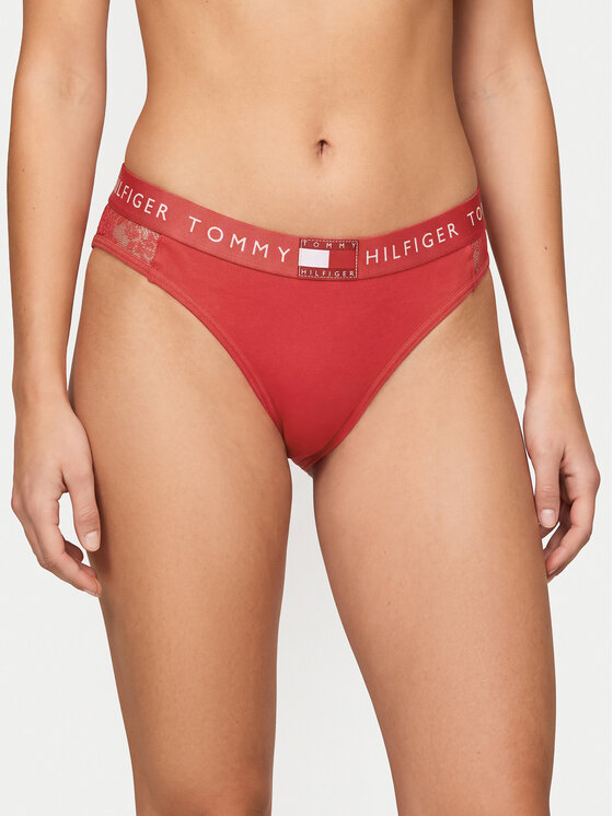 Tommy Hilfiger Tommy Hilfiger Tangas UW0UW06680 Rojo