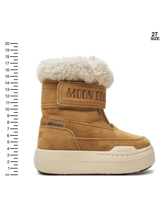 Moon Boot Hótaposó Moon Boot Junior Park Dtrap Boot Suede 80D3440040 Barna