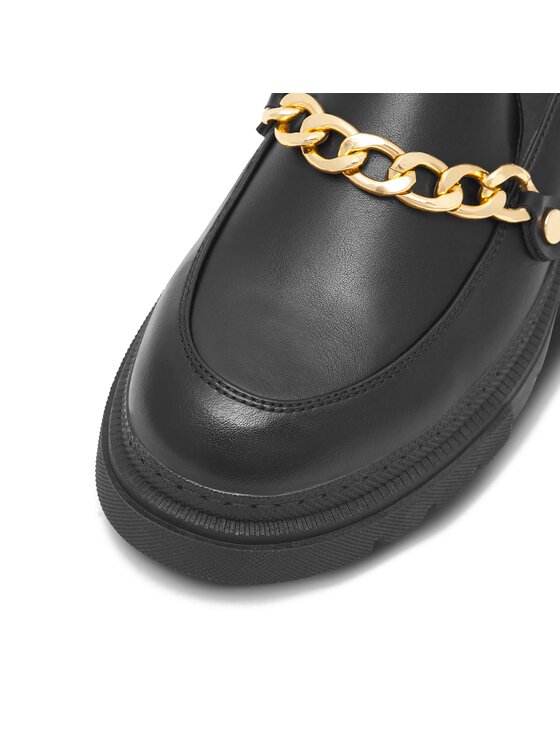 DeeZee Loafersy DeeZee BE ON TIME HL995-1 Czarny