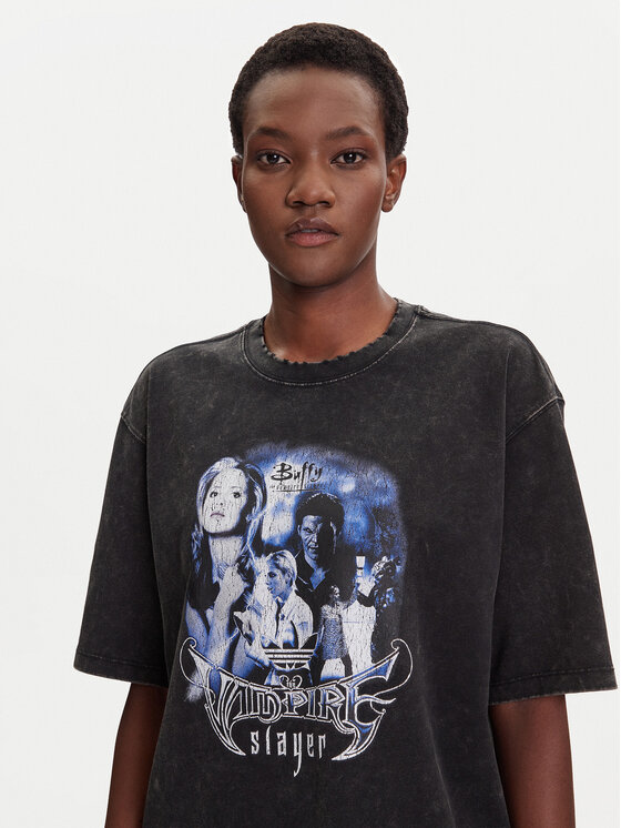 adidas adidas Футболка 20th Century Fox Disney JW0154 Чорний Oversize
