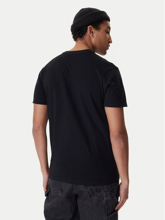 Quiksilver Quiksilver Футболка Basic Ss EQYZT07711 Чорний Regular Fit