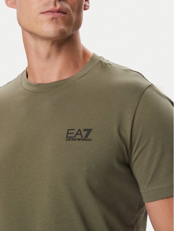 EA7 Emporio Armani EA7 Emporio Armani Camiseta 8NPT25 PJVPZ U7014 Caqui Regular Fit