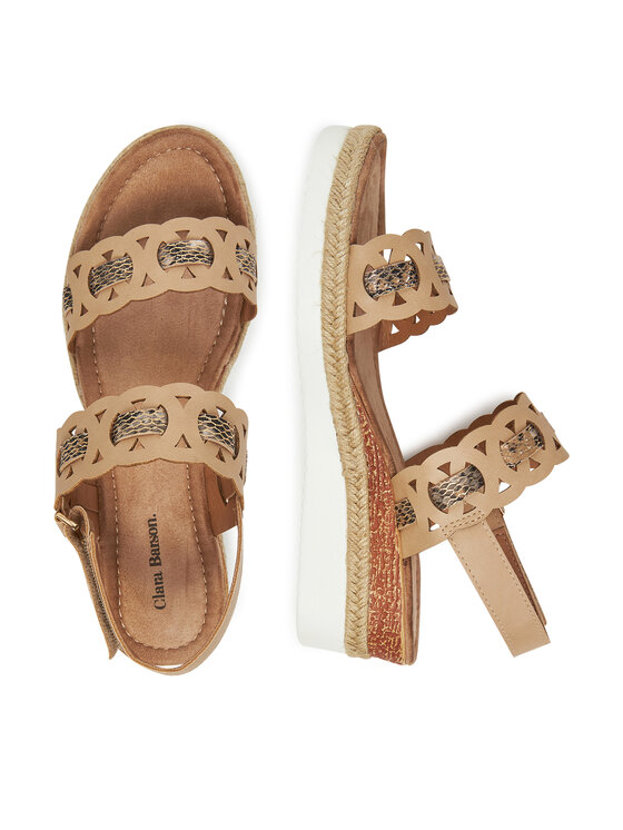 Clara Barson Espadrilky Clara Barson WS2189-52 Béžová
