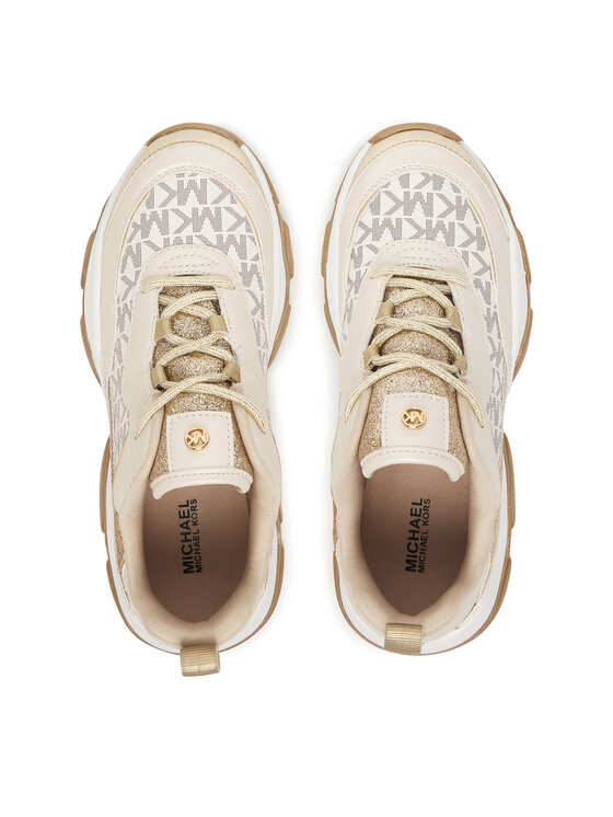 MICHAEL Michael Kors Снікерcи MICHAEL Michael Kors Atlas MK03824257 Бежевий