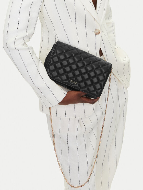 Liu Jo Ročna torba Liu Jo Ecs Xs Crossbody AA5219 E0015 Črna
