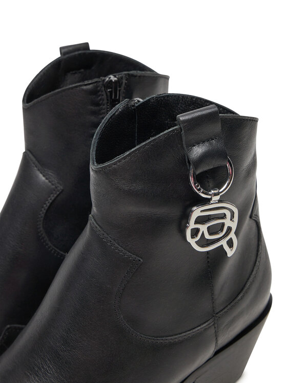 KARL LAGERFELD Členková obuv KARL LAGERFELD Kansas KL33265 Čierna