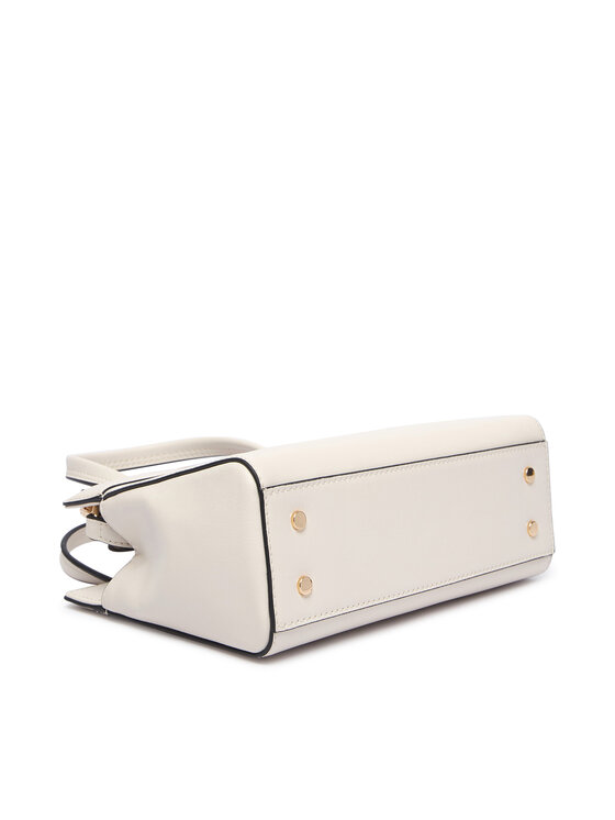 Tommy Hilfiger Ročna torba Tommy Hilfiger Th Modern Mini Satchel AW0AW18726 Kremna